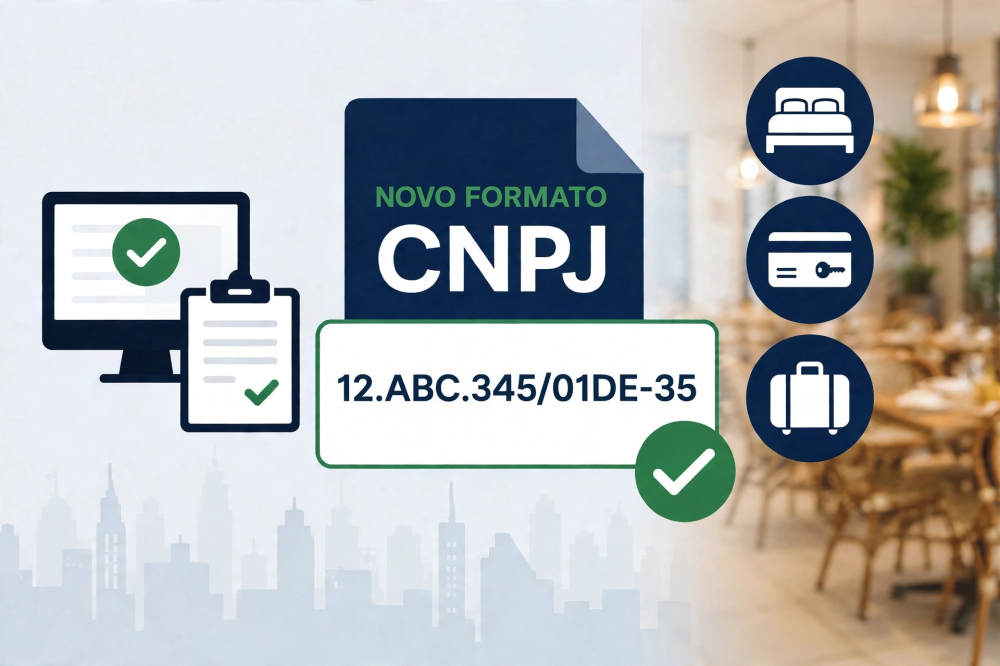 NOVO FORMATO DO CNPJ: MEIOS DE HOSPEDAGENS DEVEM PREPARAR SEUS SISTEMAS